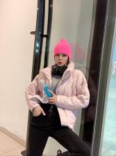 压线立领90羽绒SML，女装，尚映