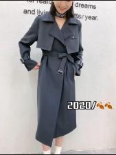 马甲两件套风衣，女装马夹，杜十衣社