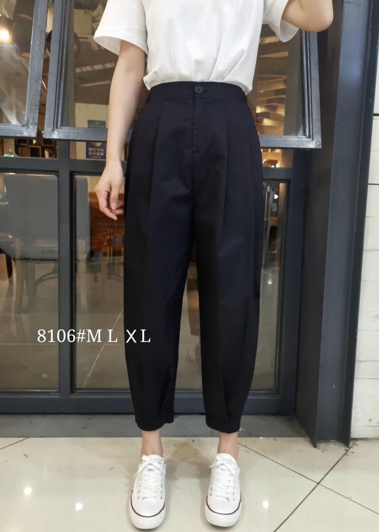 休闲百搭款胯裤MLⅩL，女装，简 影