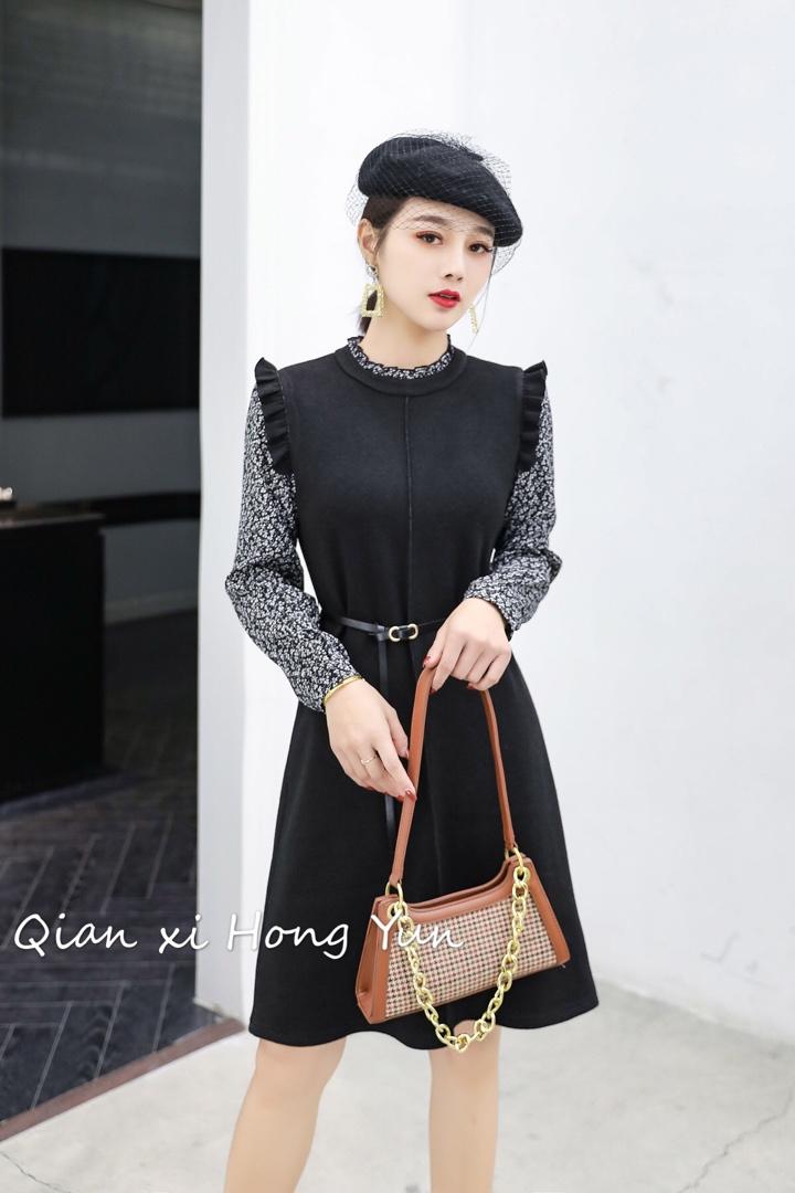 冬季打底连衣裙，女装连衣裙，千禧宏运