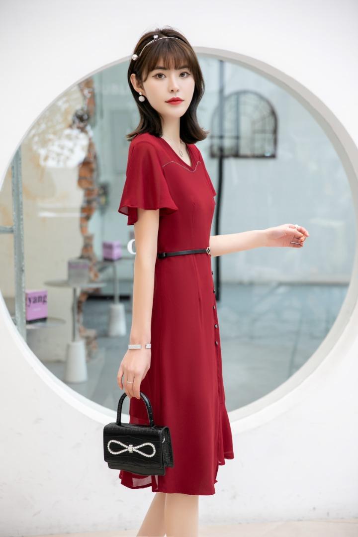 （现货）连衣裙，女装连衣裙，伊娜蕾尔