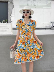 碎花连衣裙,女装连衣裙,玩美