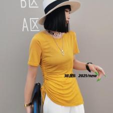 王炸面膜T?开叉神裤，女装，38度6