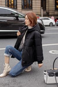韩版下摆抽邹棉衣,女装棉衣/棉服,依水云阁