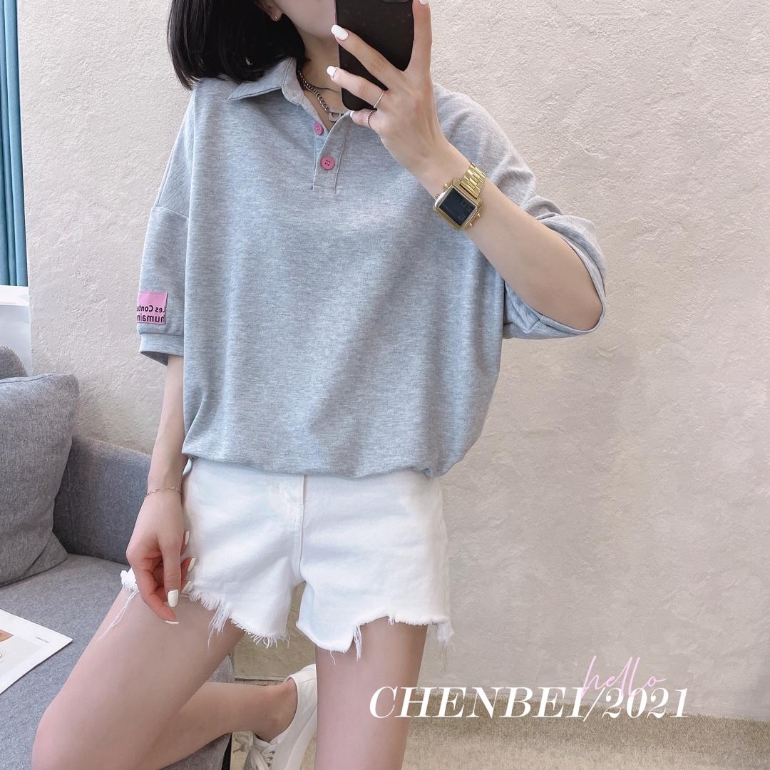 袖子标撞色卫衣，女装卫衣/绒衫，晨贝