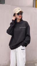 字母卫衣，女装卫衣/绒衫，LL+