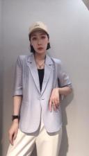 【现货】夏季新款：高端英伦丝西装、防晒系列，女装西装，尚译