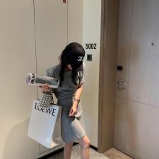 腰部镂空t裙，女装，XTZ style