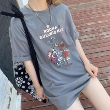 卡通T，女装，乐莅