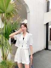 三色套装，女装职业装，棠秋纤