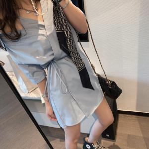 假两件衬衫裙,女装衬衫,XTZ style