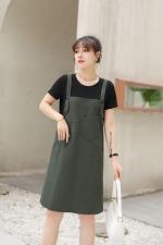 水洗棉假两件套，女装，平凡人生