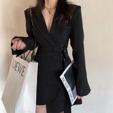 8969收腰西装裙，女装西装，XTZ style