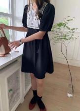 蕾丝雪纺裙，女装，Miss-fofo