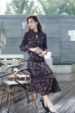 冬季打底连衣裙，女装连衣裙，韩彬铭品