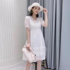 夏季天丝连衣裙，女装连衣裙，紫燕千娇