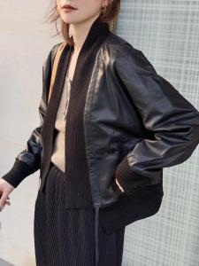 DG822欧货潮流皮衣,女装皮衣,L·H·X