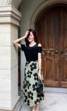 一露玛娜夏季新款连衣裙 款式丰富风格多样欢迎前来挑选，女装连衣裙，一露玛娜