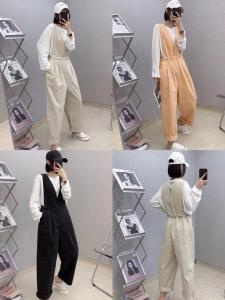 背带裤,女装,江南俏之羽