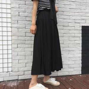 侧系带半裙，女装半身裙，布意情怀