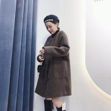 冬季新款羊绒外套，女装，琼卿格