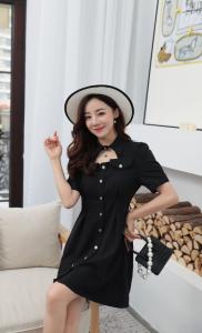 现货夏装新款个性气质连衣裙,女装连衣裙,艾涵