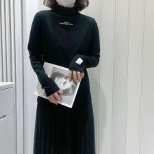 冬季加绒打底，女装，图澜朵