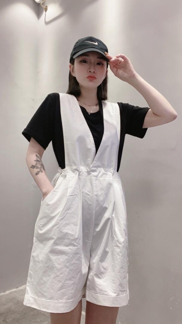 套装背带裤，女装职业装，主合