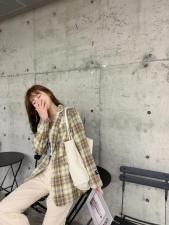 格子西装，女装西装，浪漫E点