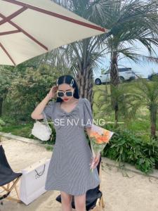 夏季 网红重工连衣裙，女装连衣裙，色女郎