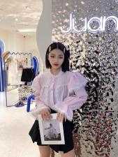 泡泡袖衬衫，面料也是的哦，女装衬衫，JUAN