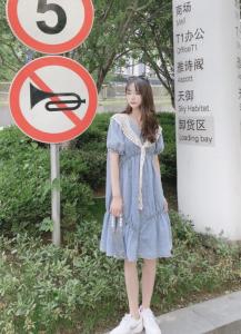 新款连衣裙两件套,女装连衣裙,衣布社R