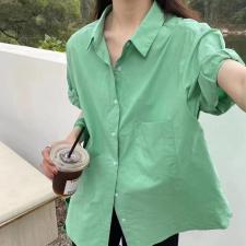 2021年夏季新款韩版衬衣女，女装，涵美人