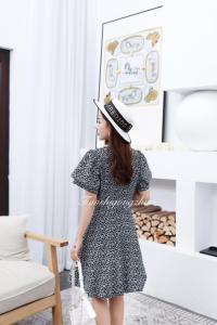 碎花改良版旗袍连衣裙,女装婚纱/旗袍/礼服,天使公主