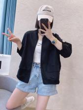 【现货】夏装新款麻料外套，女装，瑞丽E人
