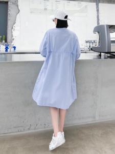 韩版抽绳连衣裙,女装连衣裙,玩美