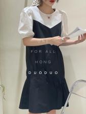 棉布连衣裙，女装连衣裙，虹朵朵