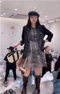 AX9608欧洲站2021夏季新款时尚百搭刺锈两粒扣西套外套,女装,L·H·X