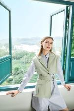 2021春夏新款衬衫马甲套装，女装衬衫，"JINI PIUS及加"