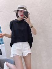 【现货】夏装新款拼接小衫，女装，瑞丽E人