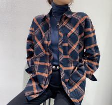 秋款衬衫，女装衬衫，古泥