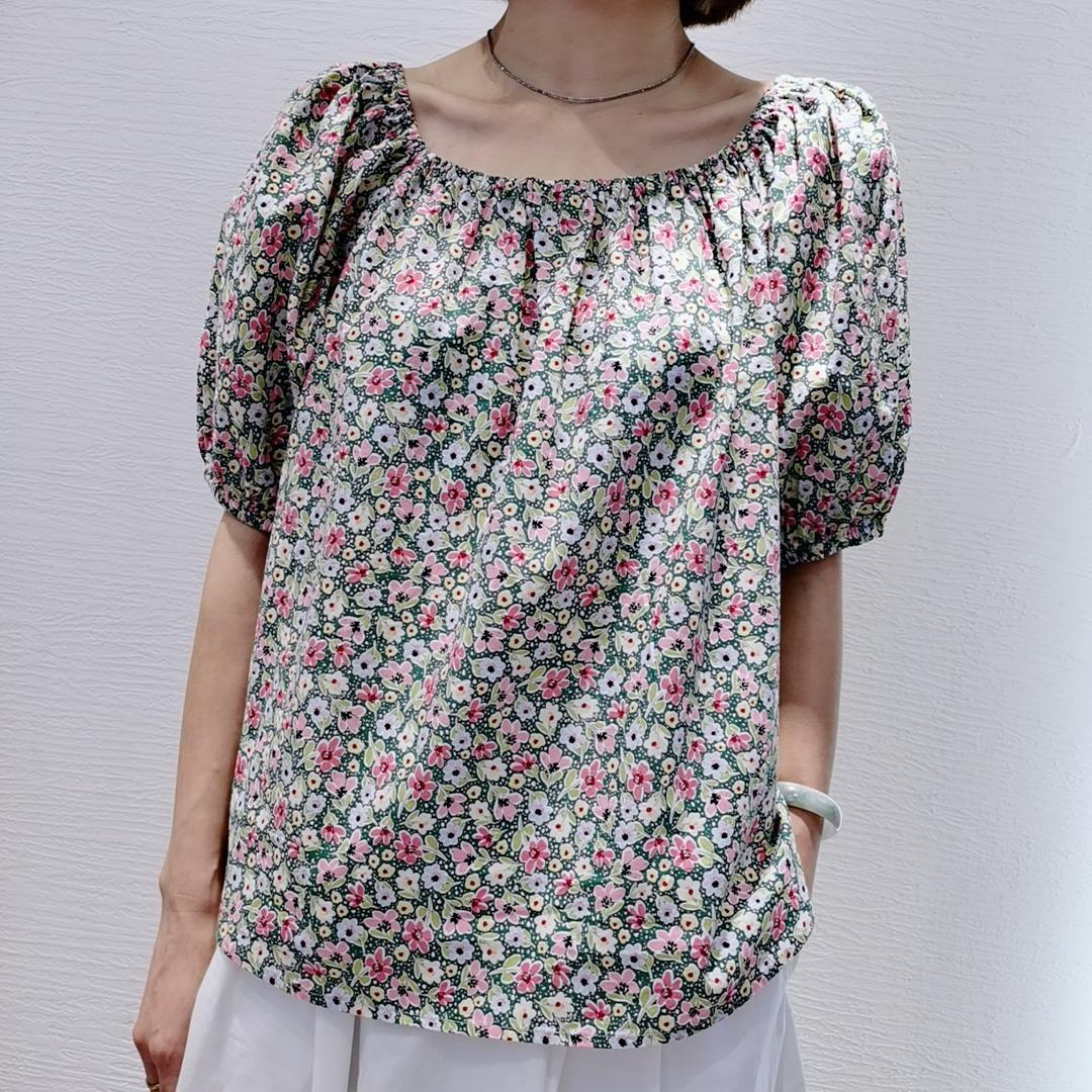 棉布印花小衫，女装，唯她