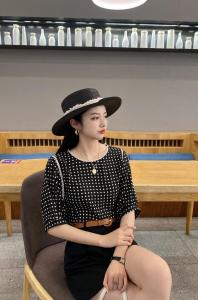 夏季新款 波点上衣,女装,斐伦缇娜