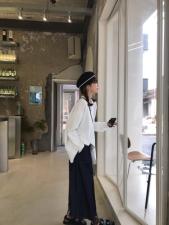 春季新款不规则下摆针织衫，女装，Queena PHoebe