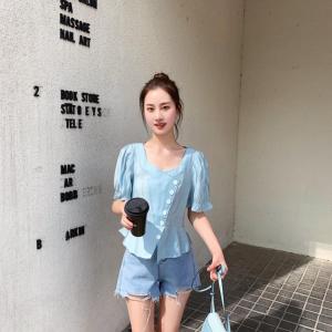 2021夏季新款,女装,V/A