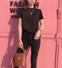 AX8010简约设计光版T，女装，L·H·X