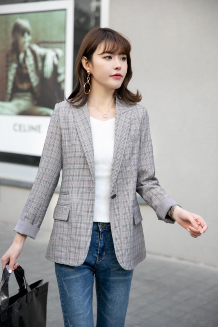西装，女装西装，竹吟