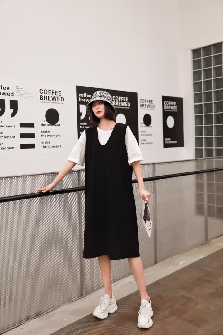 休闲百搭两件套，女装，C&B