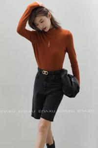韩版休闲潮流印字自发热功能性五色打底,女装,伊奈秀E∩ΛXU