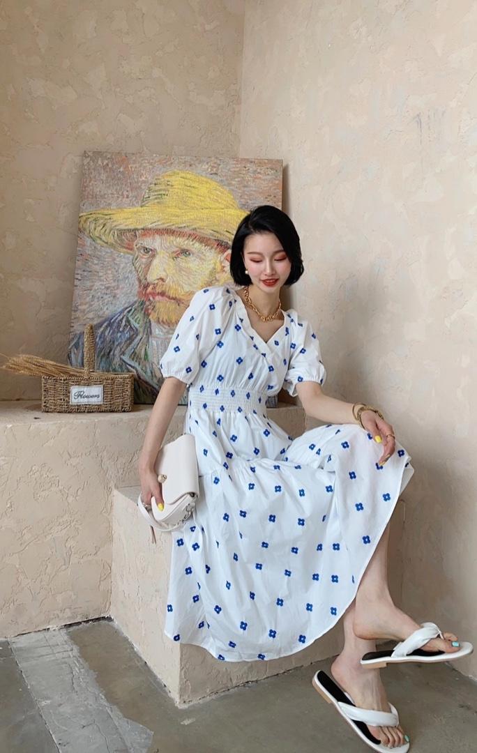韩小碎花，女装，密斯倩